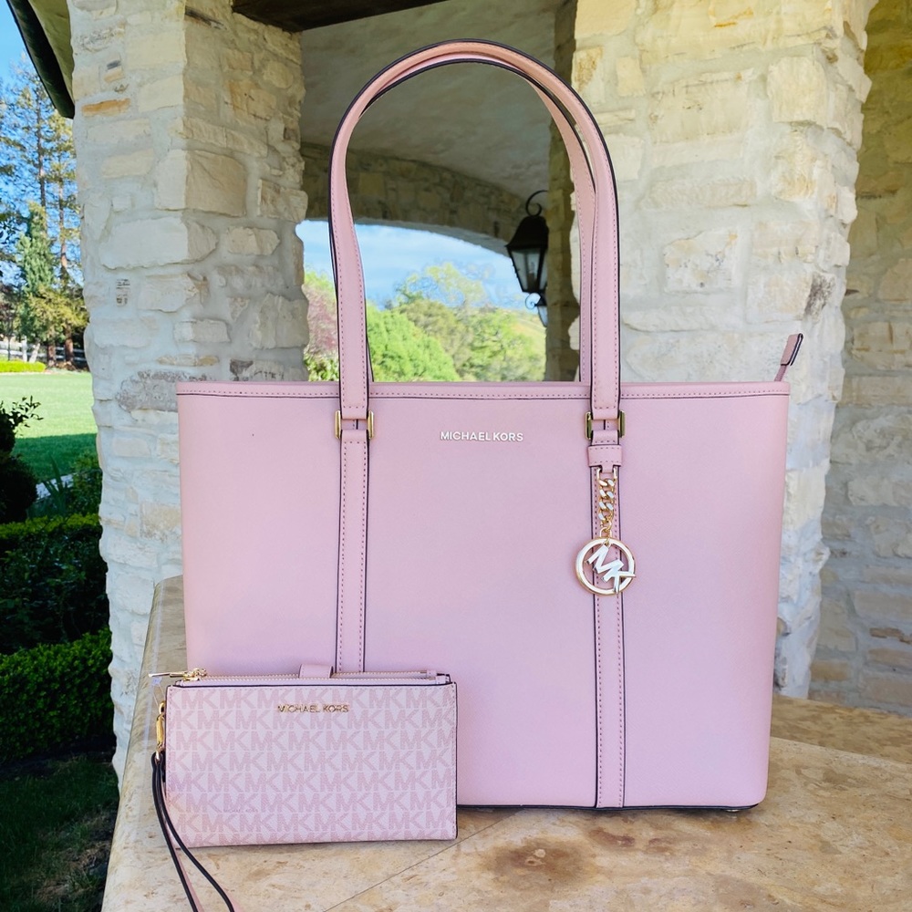 NWT Michael Kors LG Sady Laptop Tote&wallet - Picture 1 of 12